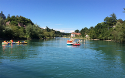 Bateaux pneumatiques sur l’Aar